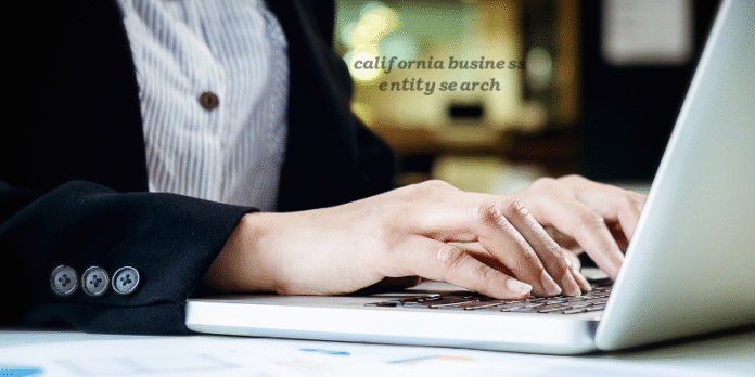 california business entity search
