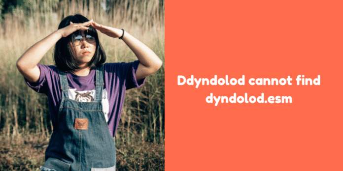 dyndolod cannot find dyndolod.esm
