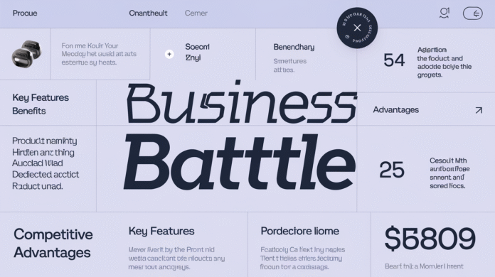 Business Battle Card UI
