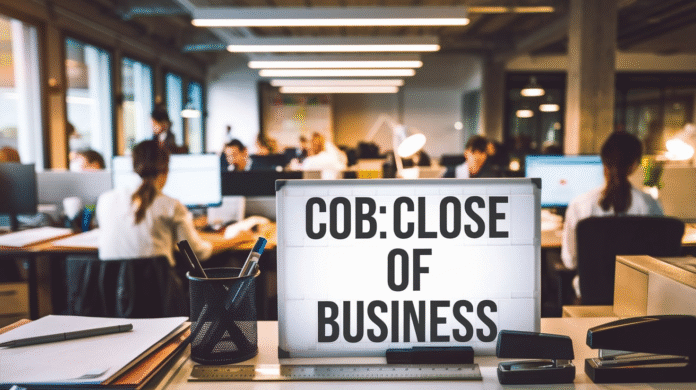 Business Term COB