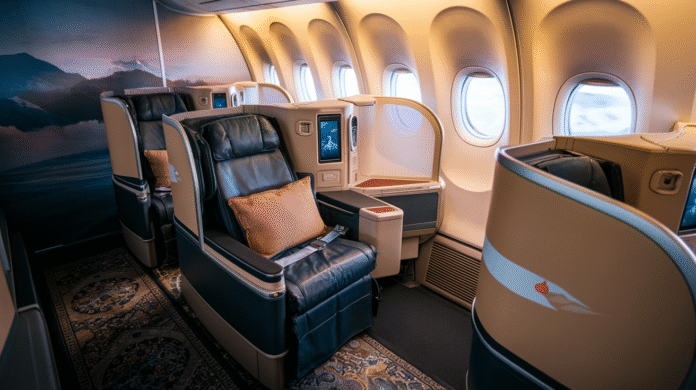 Turkish 777 Business Class
